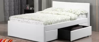 Кровати с ящиками внизу. Комфорт и удобство в вашем спальном пространстве