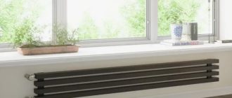 Установка горизонтальных радиаторов: советы и рекомендации