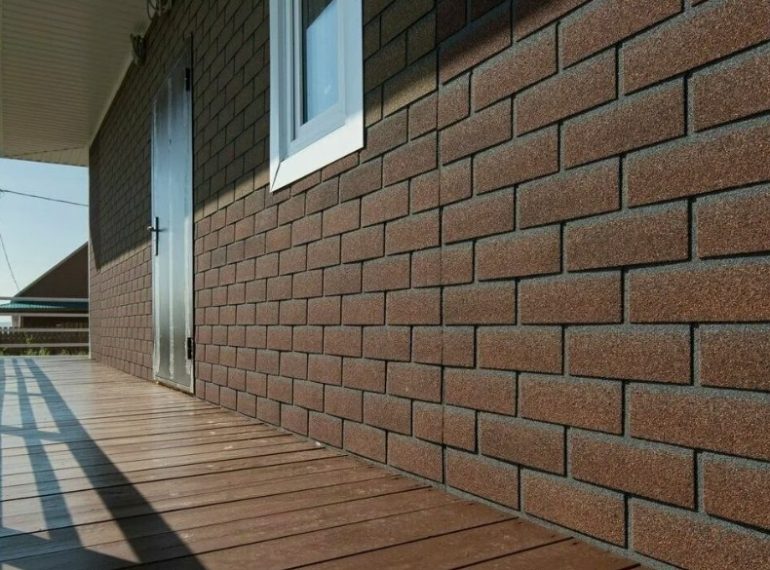 Отделка сайдингом под кирпич: выбор и монтаж | Статья от Технониколь